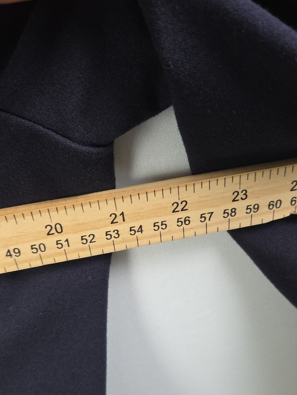 Eileen Fisher Navy Blue 4-Button Blazer Sz L Viscose Nylon Spandex Blend - Picture 8 of 12